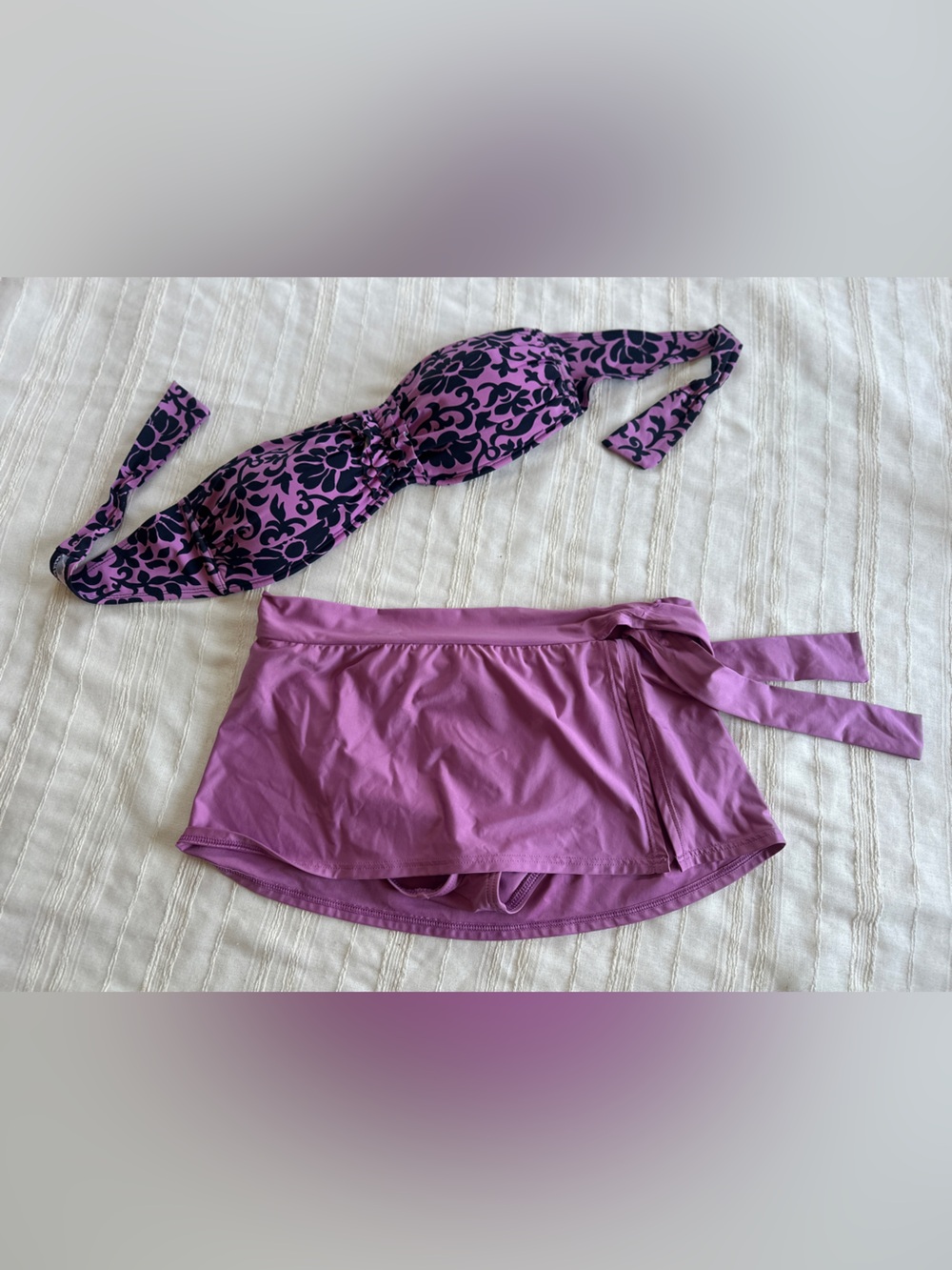 TOMMY BAHAMA Bandeau & Skirted Bikini | Women’s S & M